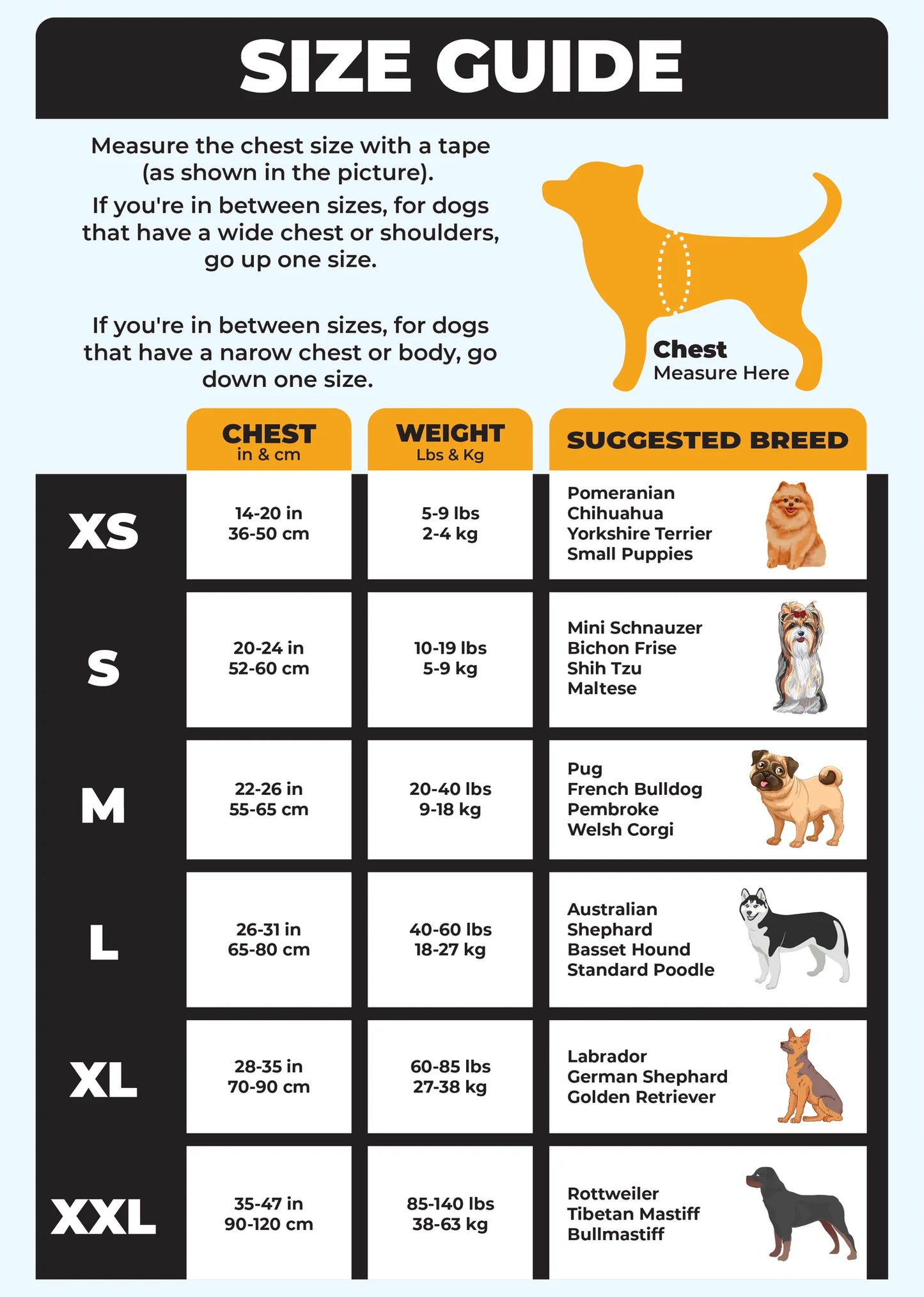 Individuelles Zugfreies Hundegeschirr