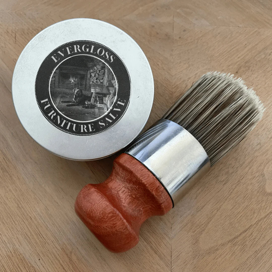 EverGloss™ | Baume de réparation pour cuir et meubles + pinceau applicateur