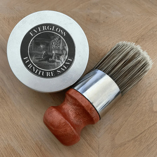 EverGloss™ | Baume de réparation pour cuir et meubles + pinceau applicateur